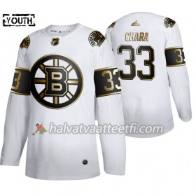 Lasten NHL Boston Bruins Pelipaita Zdeno Chara 33 Adidas 2019-20 Golden Edition Valkoinen Authentic